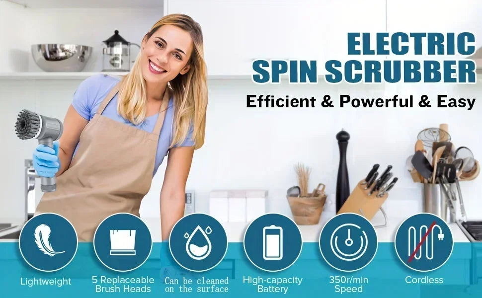 LUMEN™ 5 az 1-ben Elektromos Tisztítókefe
